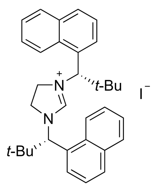 1,3-Bis[(1S)-2,2-dimethyl-1-(1-naphthyl)propyl]imidazolinium iodide &#8805;96% (HPLC)