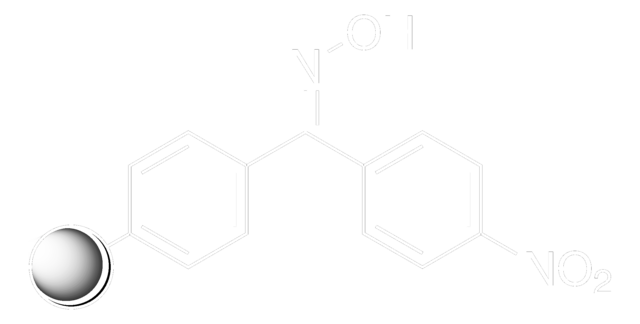 4-硝基二苯甲酮肟&#65292;聚合物键合型 200-400&#160;mesh, extent of labeling: 1.0-1.5&#160;mmol/g loading, 1&#160;% cross-linked with divinylbenzene