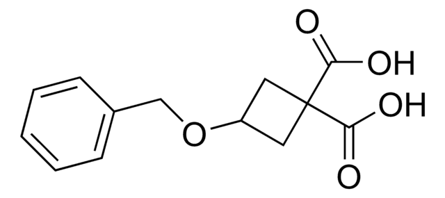 3-Benzyloxycyclobutane-1,1-dicarboxylic acid AldrichCPR