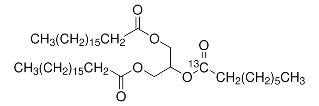 Glyceryl 1,3-dioctadecanoate-2-octanoate-1-13C 99 atom % 13C