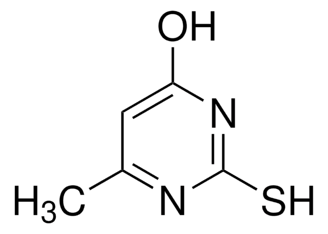 6-甲基-2-硫脲嘧啶 purum, &#8805;98.0% S basis (elemental analysis)