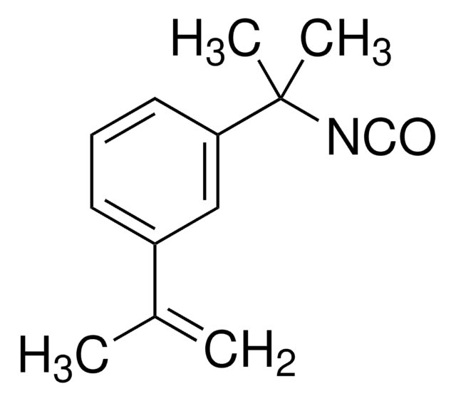 3-异丙烯基-&#945;,&#945;-二甲基苄基异氰酸酯 95%, contains &#8804;200&#160;ppm BHT as inhibitor