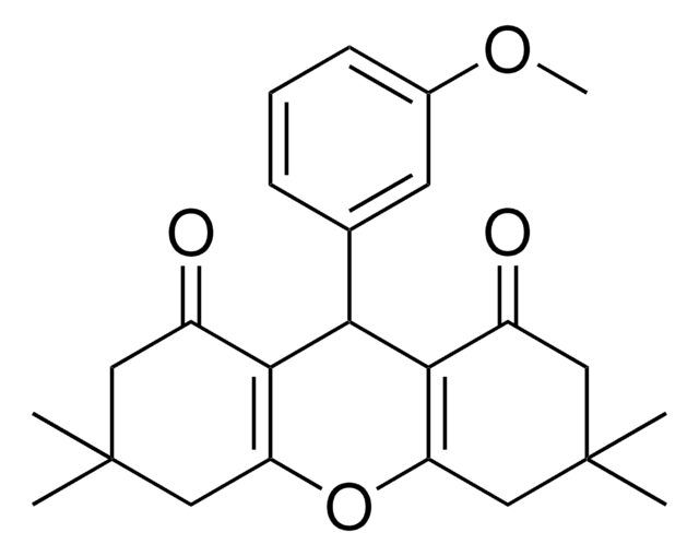 9-(3-METHOXYPHENYL)-3,3,6,6-TETRAMETHYL-3,4,5,6,7,9-HEXAHYDRO-1H-XANTHENE-1,8(2H)-DIONE AldrichCPR