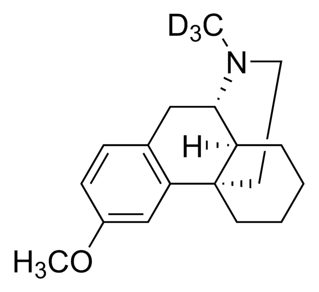 Dextromethorphan-D3 solution 100&#160;&#956;g/mL in methanol, ampule of 1&#160;mL, certified reference material, Cerilliant&#174;