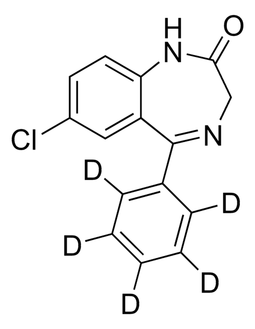 去甲安定-d5 溶液 1&#160;mg/mL in methanol, ampule of 1&#160;mL, certified reference material, Cerilliant&#174;