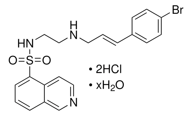 H-89 二盐酸盐 水合物 &#8805;98% (HPLC), powder