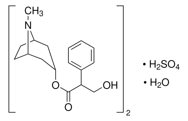 硫酸阿托品 Pharmaceutical Secondary Standard; Certified Reference Material