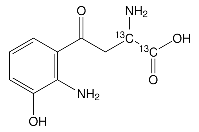 3-Hydroxy-DL-kynurenine-(butyric-1,2-13C2) dihydrobromide 99 atom % 13C, 95% (CP)