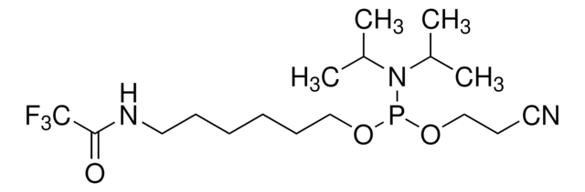 TFA-Hexylaminolinker Phosphoramidite configured for ABI