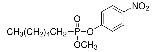 Methyl 4-nitrophenyl hexylphosphonate &#8805;95.0% (HPLC)