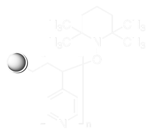 Rasta 树脂负载吡啶 50-100&#160;mesh particle size, extent of labeling: 6.5-7.5&#160;mmol/g N loading, 1&#160;% cross-linked