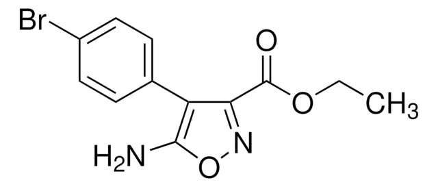 5-氨基-4-(4-溴苯基)异噁唑-3-羧酸乙酯 97%