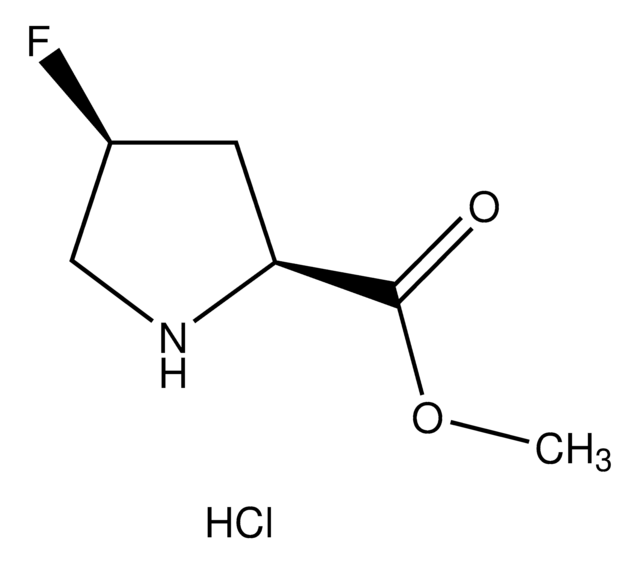 cis-4-Fluoro-L-proline methyl ester hydrochloride AldrichCPR