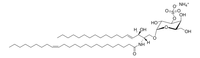 C24:1 Mono-sulfo galactosyl (alpha) ceramide (d18:1/24:1) Avanti Polar Lipids 860871P, powder