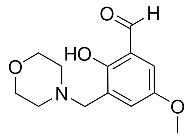 2-HYDROXY-5-METHOXY-3-(4-MORPHOLINYLMETHYL)BENZALDEHYDE AldrichCPR