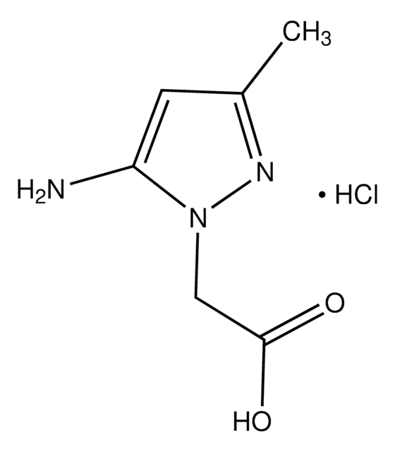 (5-Amino-3-methyl-1H-pyrazol-1-yl)acetic acid hydrochloride AldrichCPR