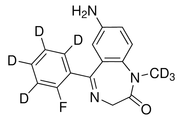 7-Aminoflunitrazepam-d7 solution 1.0&#160;mg/mL in acetonitrile, ampule of 1&#160;mL, certified reference material, Cerilliant&#174;