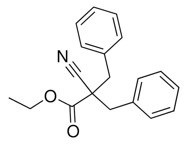 Ethyl 2-benzyl-2-cyano-3-phenylpropanoate AldrichCPR