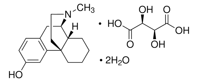 左啡诺 (+)-酒石酸盐 二水合物 white, powder, &#8805;98% (HPLC)