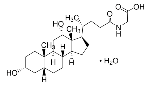 Glycodeoxycholic acid monohydrate &#8805;97% (TLC)