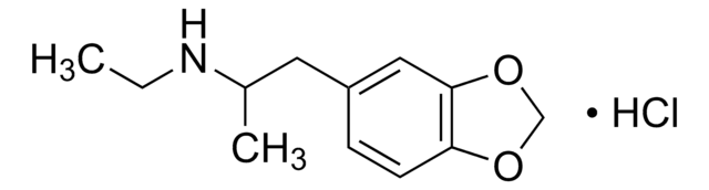 (±)-3,4-甲二氧基-N-­乙基­苯丙胺 盐酸盐 &#8805;98% (TLC)