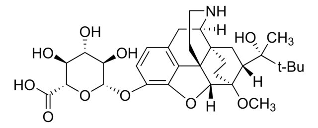 Norbuprenorphine glucuronide solution 100&#160;&#956;g/mL in methanol, ampule of 1&#160;mL, certified reference material, Cerilliant&#174;