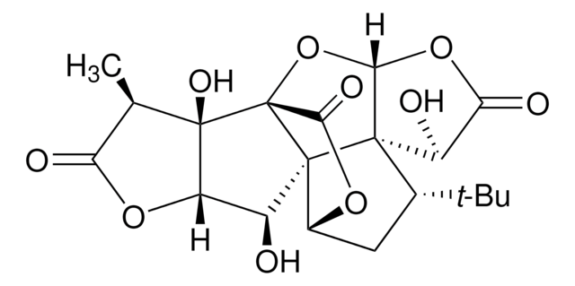 银杏内酯 B 来源于银杏 叶 &#8805;90% (HPLC)