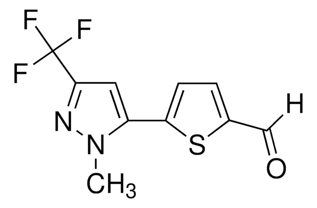 5-[1-Methyl-3-(trifluoromethyl)-1H-pyrazol-5-yl]-2-thiophenecarbaldehyde AldrichCPR