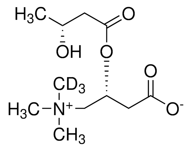 [(3R)-3-Hydroxybutyryl]-L-carnitine-(N-methyl-d3) analytical standard