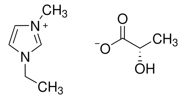 1-乙基-3-甲基咪唑 L-(+)-乳酸盐 &#8805;95% (HPLC)