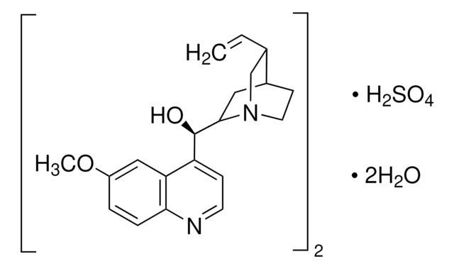 奎宁 半硫酸盐 一水合物 synthetic, &#8805;90% (HPLC)