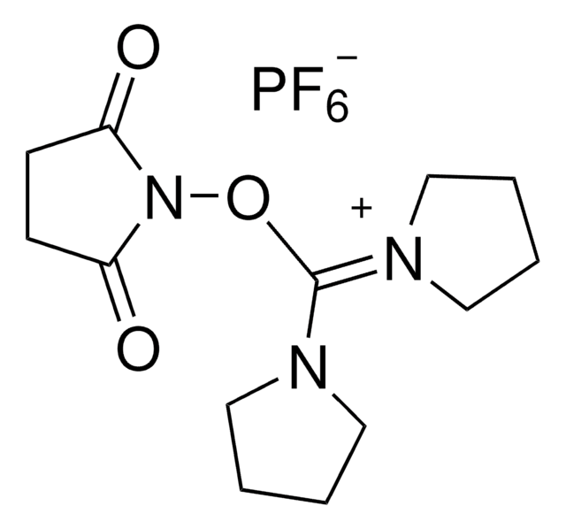 二吡咯烷基(N-琥珀酰亚氨氧基)碳鎓六氟磷酸盐 &#8805;98.0% (CHN)