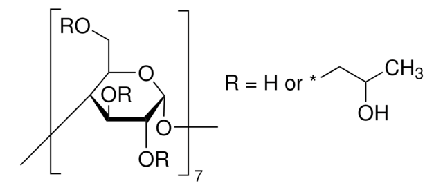 （2-羟丙基）-&#946;-环糊精 average Mw ~1,460