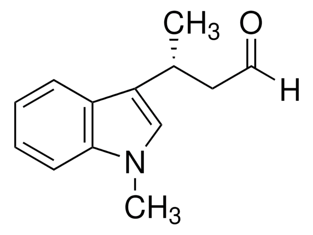 (3R)-(-)-3-(1-甲基-1H-吲哚-3-基)丁醛 98%