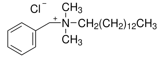 Benzyldimethyltetradecylammonium chloride anhydrous, &#8805;99.0% (AT)