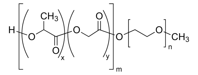 Poly(ethylene glycol) methyl ether-block-poly(lactide-co-glycolide) PEG average Mn 5,000, PLGA Mn 55,000