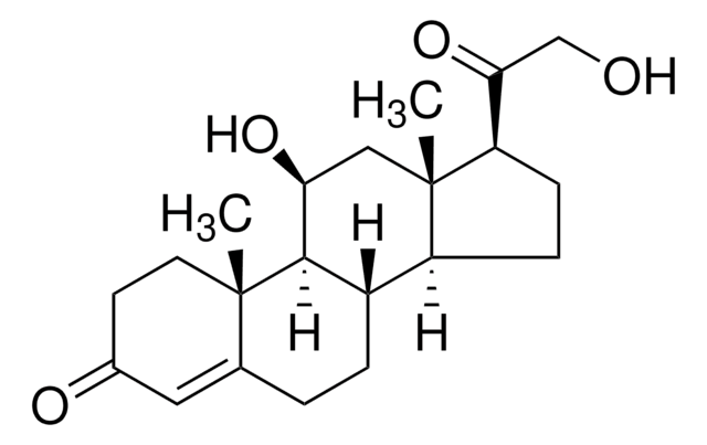 皮质酮标准液 溶液 1.0&#160;mg/mL in methanol, ampule of 1&#160;mL, certified reference material, Cerilliant&#174;