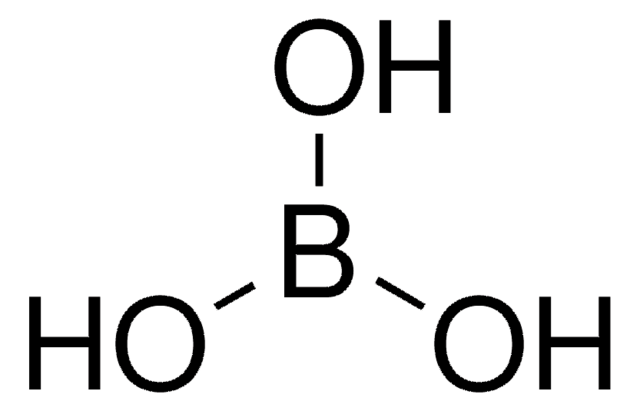 Boric acid BioReagent, for molecular biology, suitable for cell culture, suitable for plant cell culture, &#8805;99.5%