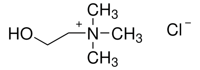 氯化胆碱 BioReagent, suitable for cell culture, suitable for insect cell culture, &#8805;98%