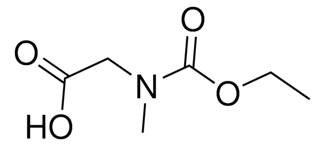 [(Ethoxycarbonyl)(methyl)amino]acetic acid AldrichCPR