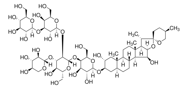 毛地黄皂苷 Used as non-ionic detergent