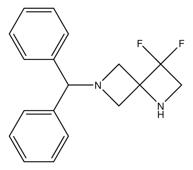 6-Benzhydryl-3,3-difluoro-1,6-diazaspiro[3.3]heptane hydrochloride salt 95%