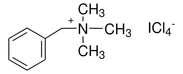 Benzyltrimethylammonium tetrachloroiodate &#8805;98.0% (AT)