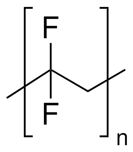 Poly(vinylidene fluoride) average Mw ~275,000 by GPC, average Mn ~107,000, pellets