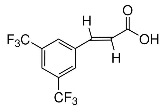 反式-3,5-双(三氟甲基)肉桂酸 98%