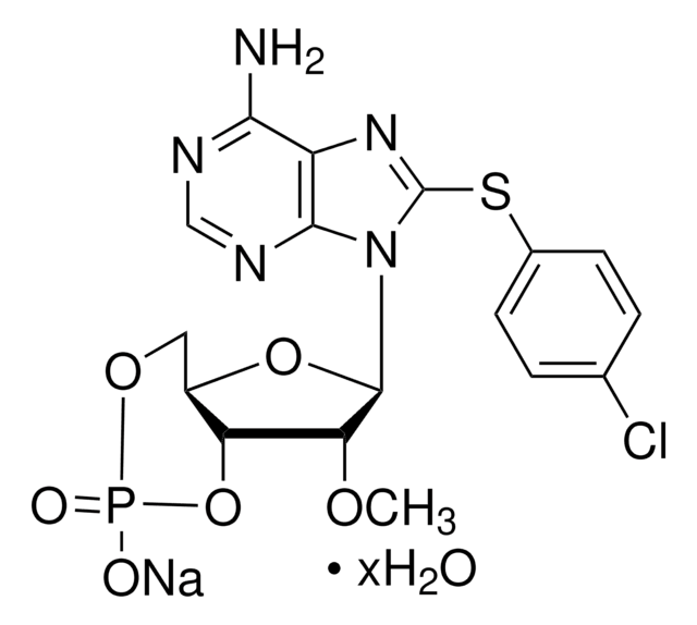 8-（4-氯苯硫基）-2&#8242;-O-甲基腺苷- 3&#8242;,5&#8242;-环一磷酸 单钠 水合物 &#8805;98% (HPLC)