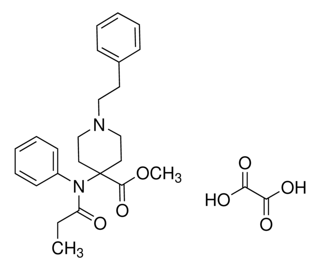 卡芬太尼标准液 溶液 (sold as 100 ug/mL in methanol as free base), certified reference material, ampule of 0.5&#160;mL, Cerilliant&#174;