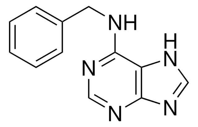 6-Benzylaminopurine Plant cell division factor.