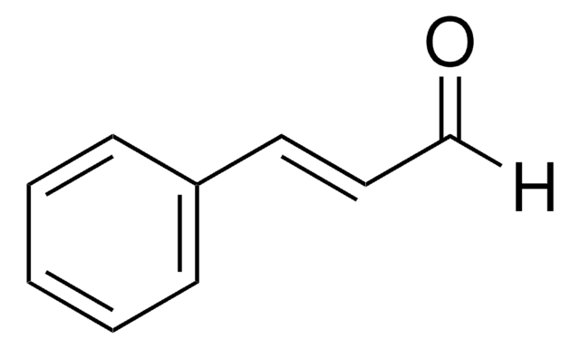 Cinnamaldehyde solution certified reference material, 2000&#160;&#956;g/mL in methanol, ampule of 1&#160;mL