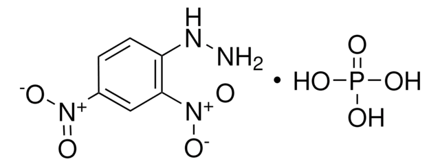 2,4-Dinitrophenylhydrazine Phosphoric acid solution for derivatization (of aldehydes and ketones), LiChropur&#8482;, substitute for the explosive solid, ~0.2&#160;M (~4%)